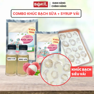 combo-khuc-bach-vai-nhan-1-tui-khuc-bach-siro-nguyen-lieu-lam-khuc-bach-sieu-vai-thanh-pham-600-800ml-tiem-cua-bee-beekit